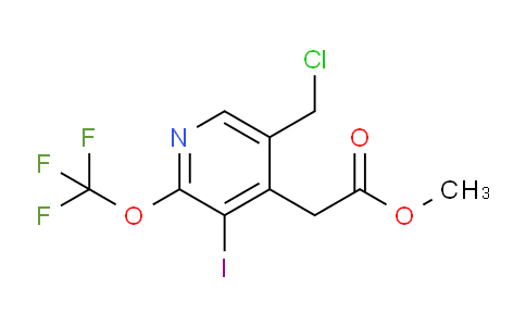 AM153679 | 1806259-54-0 | Methyl 5-(chloromethyl)-3-iodo-2-(trifluoromethoxy)pyridine-4-acetate