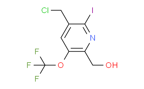 AM153688 | 1804365-09-0 | 3-(Chloromethyl)-2-iodo-5-(trifluoromethoxy)pyridine-6-methanol