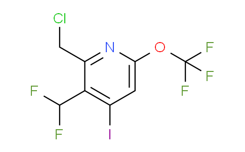 AM153689 | 1806178-42-6 | 2-(Chloromethyl)-3-(difluoromethyl)-4-iodo-6-(trifluoromethoxy)pyridine