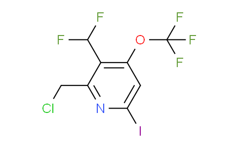 AM153690 | 1804795-34-3 | 2-(Chloromethyl)-3-(difluoromethyl)-6-iodo-4-(trifluoromethoxy)pyridine