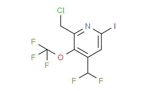AM153691 | 1805980-36-2 | 2-(Chloromethyl)-4-(difluoromethyl)-6-iodo-3-(trifluoromethoxy)pyridine