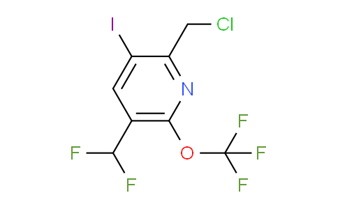 AM153694 | 1805980-42-0 | 2-(Chloromethyl)-5-(difluoromethyl)-3-iodo-6-(trifluoromethoxy)pyridine