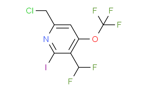 AM153697 | 1804829-16-0 | 6-(Chloromethyl)-3-(difluoromethyl)-2-iodo-4-(trifluoromethoxy)pyridine