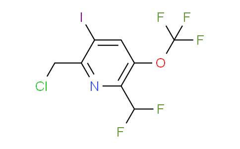 AM153698 | 1804829-19-3 | 2-(Chloromethyl)-6-(difluoromethyl)-3-iodo-5-(trifluoromethoxy)pyridine