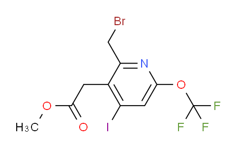 AM153711 | 1806177-04-7 | Methyl 2-(bromomethyl)-4-iodo-6-(trifluoromethoxy)pyridine-3-acetate