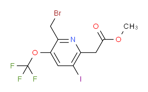 AM153712 | 1804794-83-9 | Methyl 2-(bromomethyl)-5-iodo-3-(trifluoromethoxy)pyridine-6-acetate