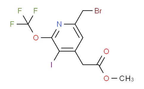 AM153713 | 1804794-92-0 | Methyl 6-(bromomethyl)-3-iodo-2-(trifluoromethoxy)pyridine-4-acetate