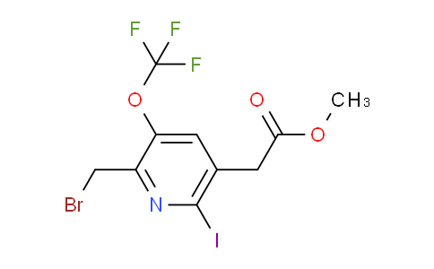 AM153717 | 1804354-27-5 | Methyl 2-(bromomethyl)-6-iodo-3-(trifluoromethoxy)pyridine-5-acetate