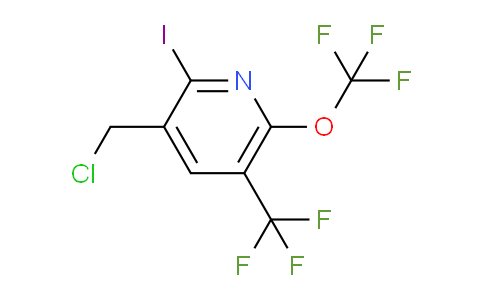 AM153718 | 1805978-10-2 | 3-(Chloromethyl)-2-iodo-6-(trifluoromethoxy)-5-(trifluoromethyl)pyridine