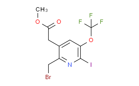 AM153719 | 1804834-43-2 | Methyl 2-(bromomethyl)-6-iodo-5-(trifluoromethoxy)pyridine-3-acetate