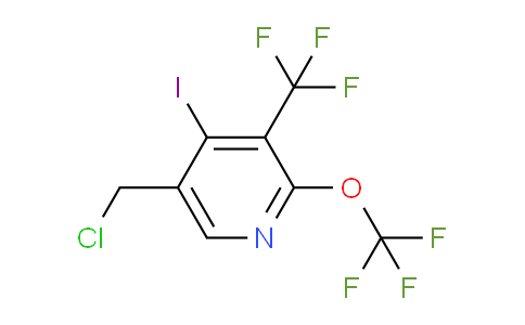 5-(Chloromethyl)-4-iodo-2-(trifluoromethoxy)-3-(trifluoromethyl)pyridine