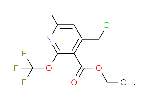 AM153728 | 1804353-78-3 | Ethyl 4-(chloromethyl)-6-iodo-2-(trifluoromethoxy)pyridine-3-carboxylate