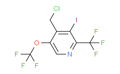 AM153731 | 1806179-02-1 | 4-(Chloromethyl)-3-iodo-5-(trifluoromethoxy)-2-(trifluoromethyl)pyridine