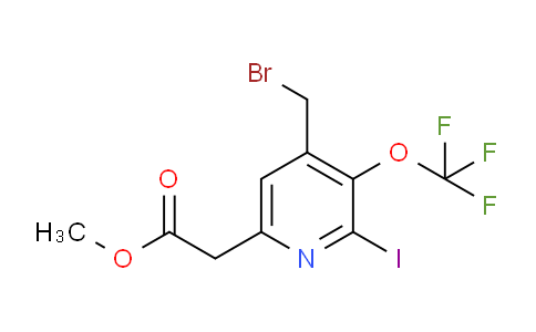 AM153733 | 1803958-93-1 | Methyl 4-(bromomethyl)-2-iodo-3-(trifluoromethoxy)pyridine-6-acetate
