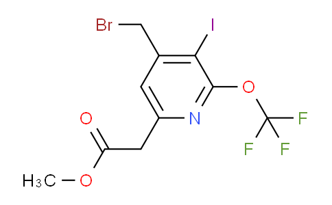 AM153735 | 1806177-23-0 | Methyl 4-(bromomethyl)-3-iodo-2-(trifluoromethoxy)pyridine-6-acetate