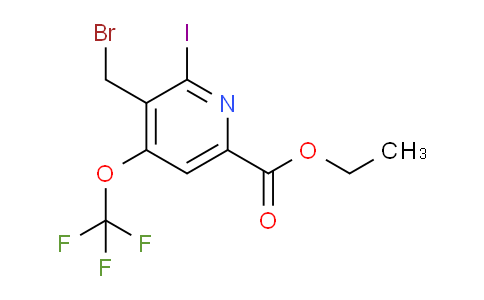 AM153740 | 1804793-86-9 | Ethyl 3-(bromomethyl)-2-iodo-4-(trifluoromethoxy)pyridine-6-carboxylate