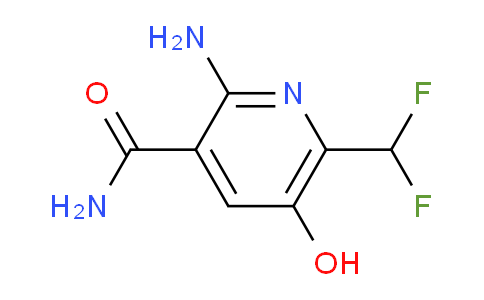 2-Amino-6-(difluoromethyl)-5-hydroxypyridine-3-carboxamide