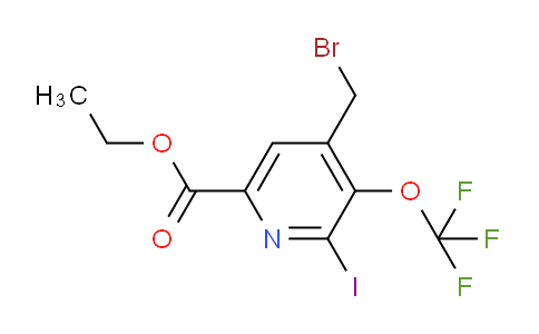 AM153752 | 1806137-49-4 | Ethyl 4-(bromomethyl)-2-iodo-3-(trifluoromethoxy)pyridine-6-carboxylate