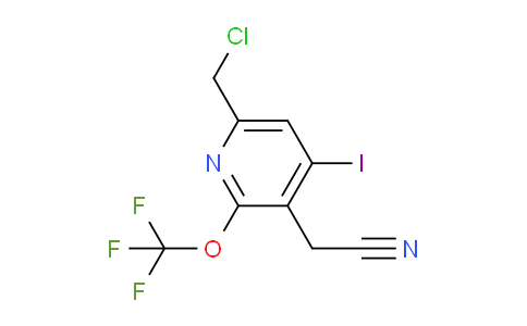 AM153754 | 1804831-75-1 | 6-(Chloromethyl)-4-iodo-2-(trifluoromethoxy)pyridine-3-acetonitrile