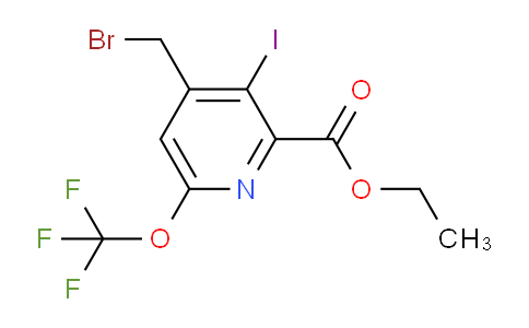 AM153766 | 1804439-99-3 | Ethyl 4-(bromomethyl)-3-iodo-6-(trifluoromethoxy)pyridine-2-carboxylate
