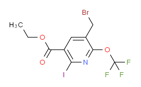 AM153769 | 1805978-55-5 | Ethyl 3-(bromomethyl)-6-iodo-2-(trifluoromethoxy)pyridine-5-carboxylate