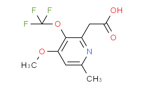 AM153775 | 1806755-23-6 | 4-Methoxy-6-methyl-3-(trifluoromethoxy)pyridine-2-acetic acid