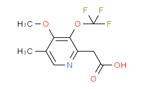 AM153779 | 1806755-25-8 | 4-Methoxy-5-methyl-3-(trifluoromethoxy)pyridine-2-acetic acid