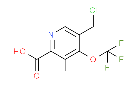 AM153788 | 1806256-95-0 | 5-(Chloromethyl)-3-iodo-4-(trifluoromethoxy)pyridine-2-carboxylic acid