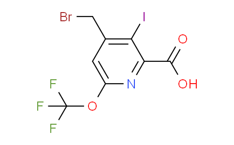 AM153789 | 1804361-53-2 | 4-(Bromomethyl)-3-iodo-6-(trifluoromethoxy)pyridine-2-carboxylic acid