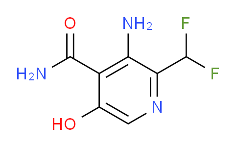 3-Amino-2-(difluoromethyl)-5-hydroxypyridine-4-carboxamide