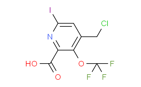 AM153792 | 1804366-00-4 | 4-(Chloromethyl)-6-iodo-3-(trifluoromethoxy)pyridine-2-carboxylic acid
