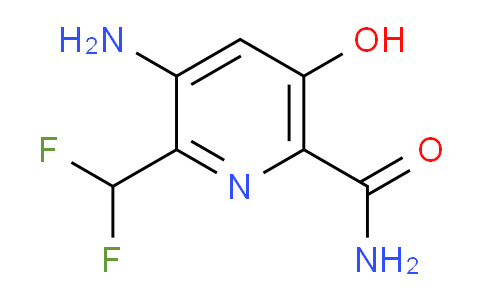3-Amino-2-(difluoromethyl)-5-hydroxypyridine-6-carboxamide