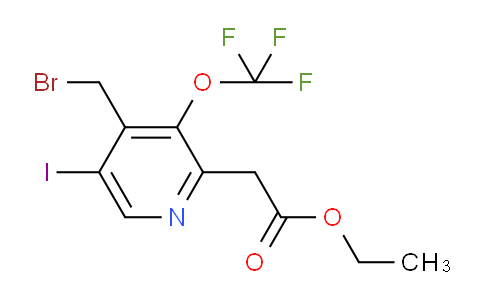 AM153800 | 1806177-90-1 | Ethyl 4-(bromomethyl)-5-iodo-3-(trifluoromethoxy)pyridine-2-acetate