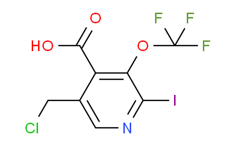 5-(Chloromethyl)-2-iodo-3-(trifluoromethoxy)pyridine-4-carboxylic acid
