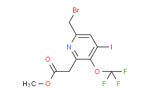 AM153803 | 1804794-77-1 | Methyl 6-(bromomethyl)-4-iodo-3-(trifluoromethoxy)pyridine-2-acetate