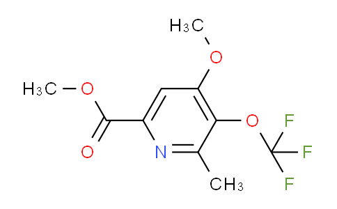 AM153807 | 1806234-34-3 | Methyl 4-methoxy-2-methyl-3-(trifluoromethoxy)pyridine-6-carboxylate