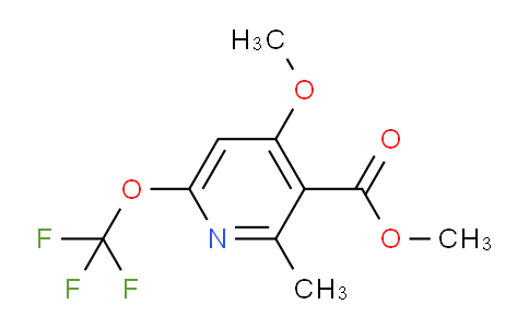 AM153809 | 1806035-97-1 | Methyl 4-methoxy-2-methyl-6-(trifluoromethoxy)pyridine-3-carboxylate