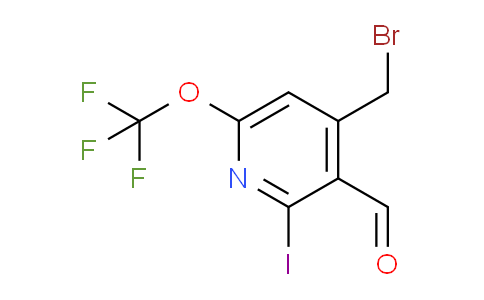 AM153812 | 1805979-75-2 | 4-(Bromomethyl)-2-iodo-6-(trifluoromethoxy)pyridine-3-carboxaldehyde