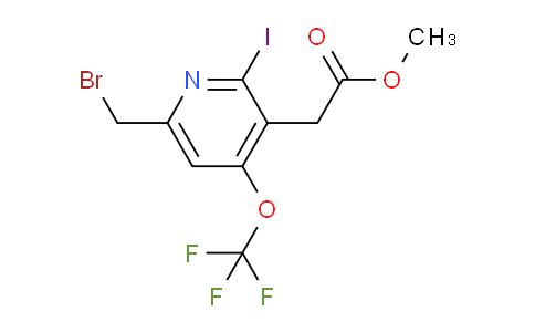 AM153813 | 1804841-20-0 | Methyl 6-(bromomethyl)-2-iodo-4-(trifluoromethoxy)pyridine-3-acetate