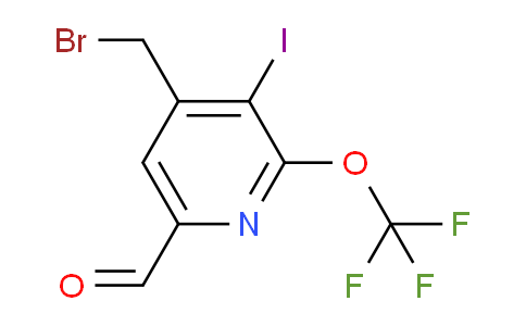 AM153814 | 1806252-48-1 | 4-(Bromomethyl)-3-iodo-2-(trifluoromethoxy)pyridine-6-carboxaldehyde