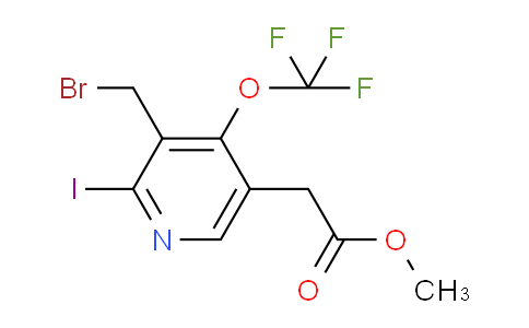 AM153815 | 1804834-47-6 | Methyl 3-(bromomethyl)-2-iodo-4-(trifluoromethoxy)pyridine-5-acetate