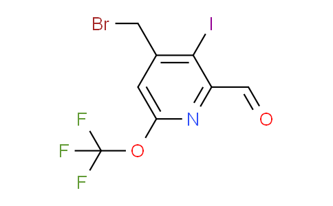 AM153817 | 1805979-83-2 | 4-(Bromomethyl)-3-iodo-6-(trifluoromethoxy)pyridine-2-carboxaldehyde