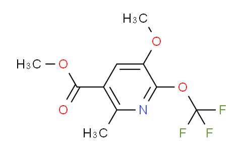 AM153818 | 1805106-22-2 | Methyl 3-methoxy-6-methyl-2-(trifluoromethoxy)pyridine-5-carboxylate