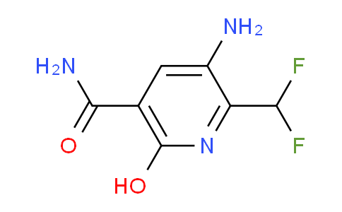 3-Amino-2-(difluoromethyl)-6-hydroxypyridine-5-carboxamide
