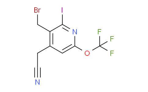 AM153820 | 1804626-71-8 | 3-(Bromomethyl)-2-iodo-6-(trifluoromethoxy)pyridine-4-acetonitrile