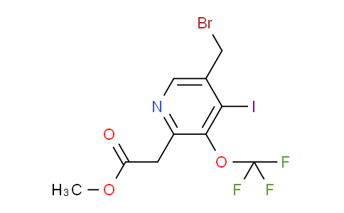 AM153825 | 1804841-39-1 | Methyl 5-(bromomethyl)-4-iodo-3-(trifluoromethoxy)pyridine-2-acetate