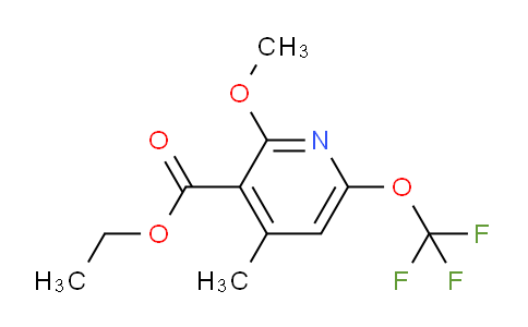 AM153828 | 1806754-57-3 | Ethyl 2-methoxy-4-methyl-6-(trifluoromethoxy)pyridine-3-carboxylate