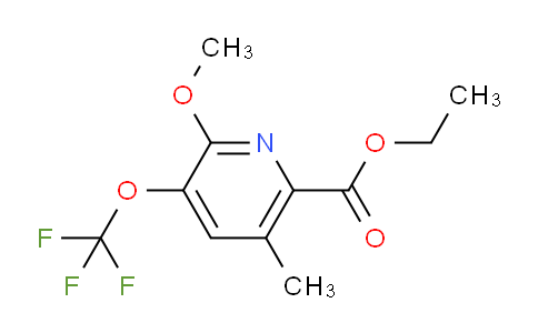AM153830 | 1806146-25-7 | Ethyl 2-methoxy-5-methyl-3-(trifluoromethoxy)pyridine-6-carboxylate