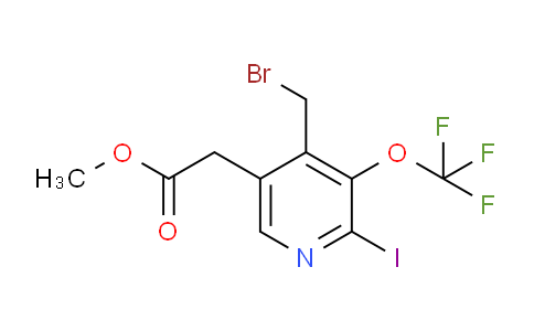 AM153832 | 1804776-65-5 | Methyl 4-(bromomethyl)-2-iodo-3-(trifluoromethoxy)pyridine-5-acetate