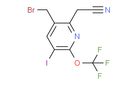 AM153836 | 1804365-85-2 | 3-(Bromomethyl)-5-iodo-6-(trifluoromethoxy)pyridine-2-acetonitrile